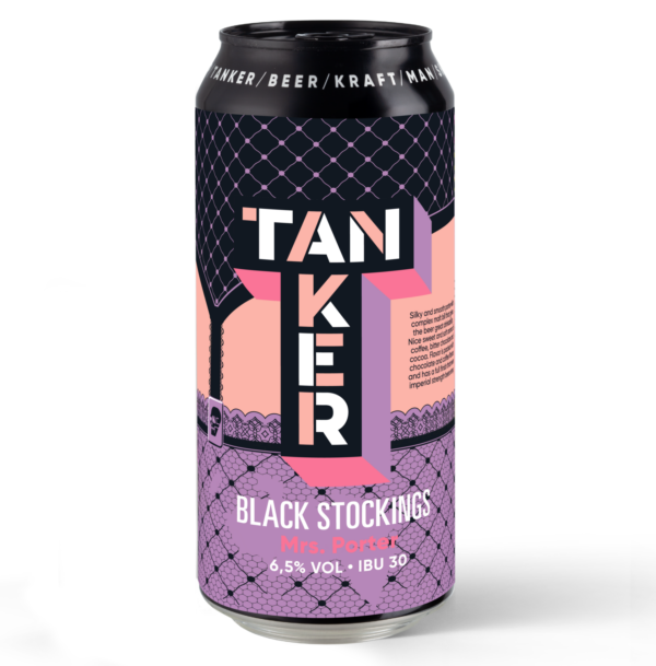 Black Stockings Porter 0.44L can